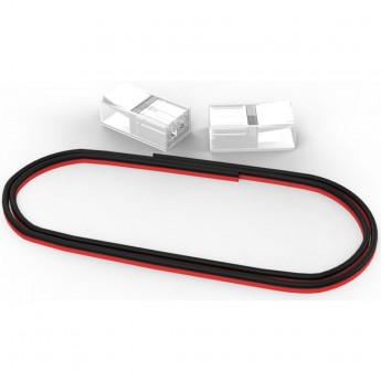 Набор коннекторов GAUSS BASIC: 2 клипсы, провод 30мм, 8-10 мм, IP20